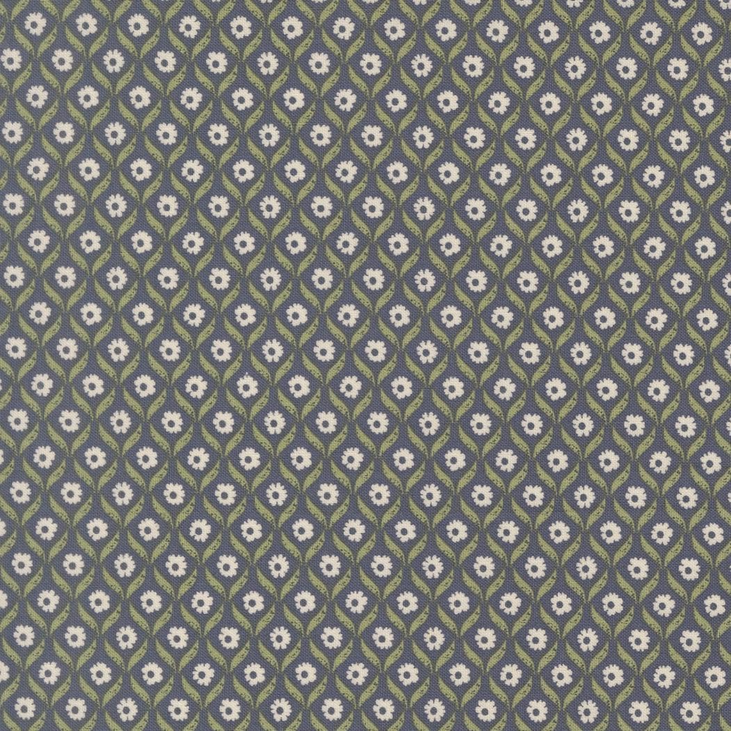 True Love Daydream Wall Flower Florals Twilight by Lella Boutique for Moda Fabrics - 5262 13