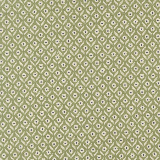 True Love Daydream Wall Flower Florals Fern by Lella Boutique for Moda Fabrics - 5262 15