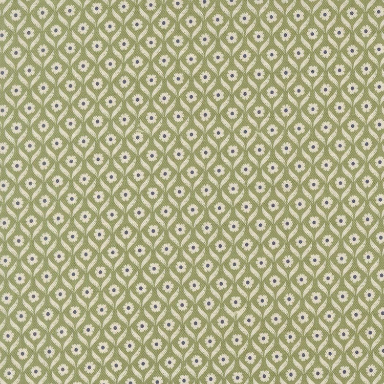 True Love Daydream Wall Flower Florals Fern by Lella Boutique for Moda Fabrics - 5262 15