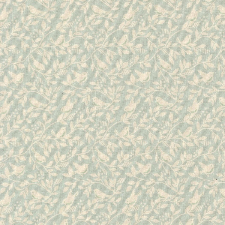 True Love Birds of A Feather Blenders Robins Egg by Lella Boutique for Moda Fabrics - 5264 14