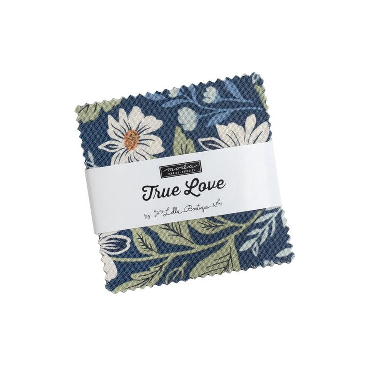 True Love Mini Charm by Lella Boutique for Moda Fabrics - 5260MC - 42 Assorted pieces