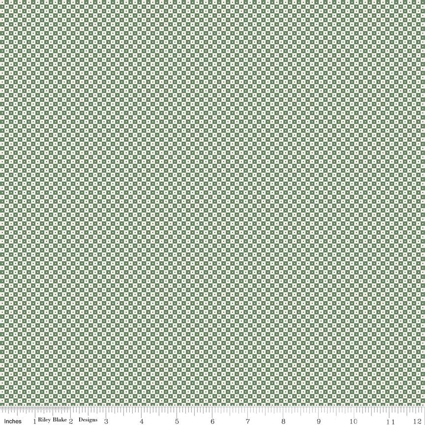 Rosewood Brindle Green by Jessica Chertkow for Riley Blake Designs - C17496-GREEN