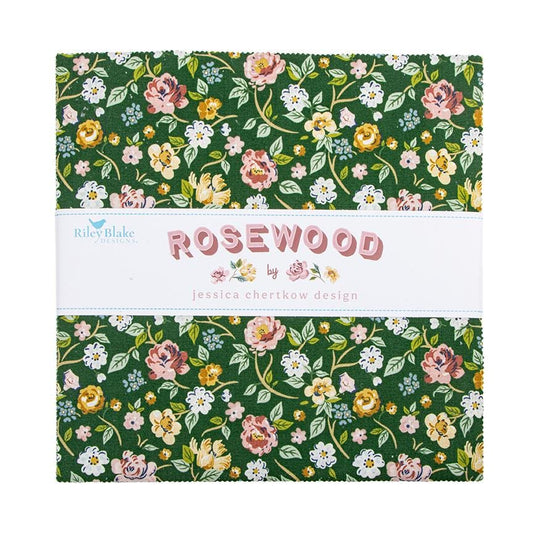 Rosewood 10" Stacker by Jessica Chertkow for Riley Blake Designs - 10-17490-42