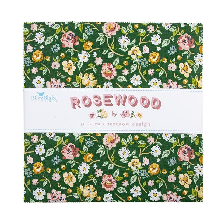 Rosewood 10" Stacker by Jessica Chertkow for Riley Blake Designs - 10-17490-42