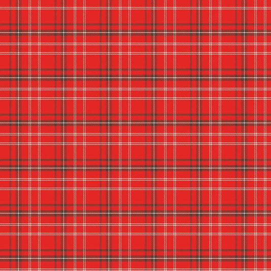 Happy Haven Plaid Red by Shawn Wallace for Riley Blake Designs - C17625-RED