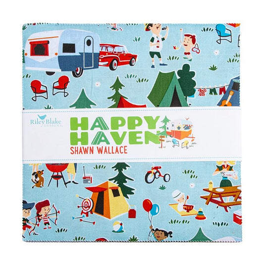 Happy Haven 10" Stacker by Shawn Wallace for Riley Blake Designs - 10-17620-42