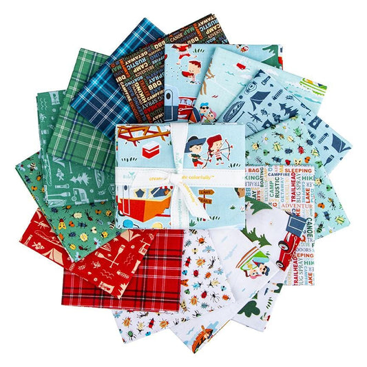 Happy Haven Fat Quarter Bundle by Shawn Wallace for Riley Blake Designs - FQ-17620-15 (24 pieces)