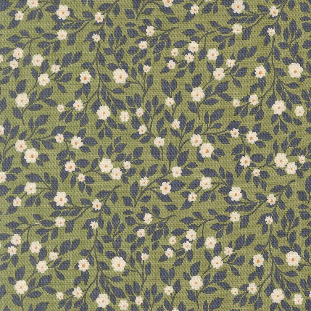 True Love Daydream Posies Florals Fern by Lella Boutique for Moda Fabrics - 5261 15