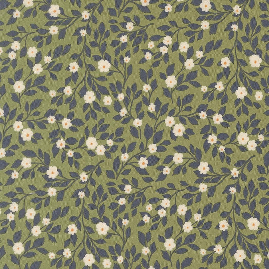 True Love Daydream Posies Florals Fern by Lella Boutique for Moda Fabrics - 5261 15