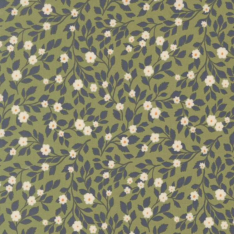 True Love Daydream Posies Florals Fern by Lella Boutique for Moda Fabrics - 5261 15