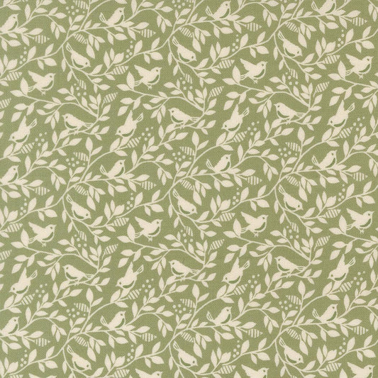 True Love Birds of A Feather Blenders Fern by Lella Boutique for Moda Fabrics - 5264 15