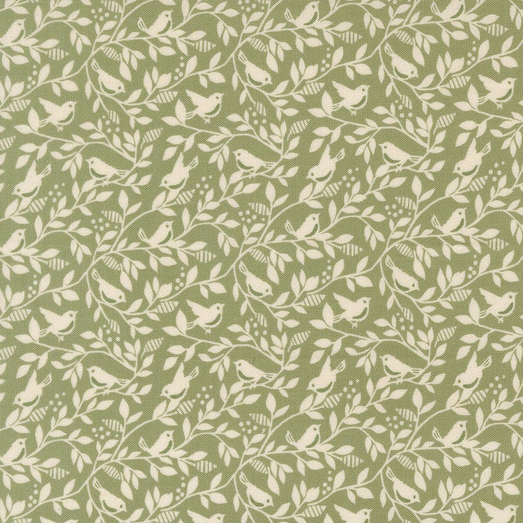 True Love Birds of A Feather Blenders Fern by Lella Boutique for Moda Fabrics - 5264 15