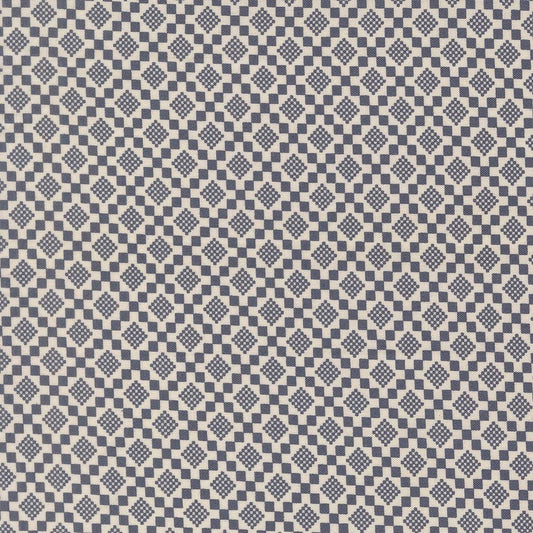 True Love Checkmate Blenders Twilight by Lella Boutique for Moda Fabrics - 5265 13