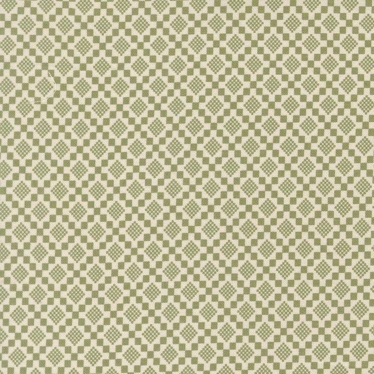 True Love Checkmate Blenders Fern by Lella Boutique for Moda Fabrics - 5265 15