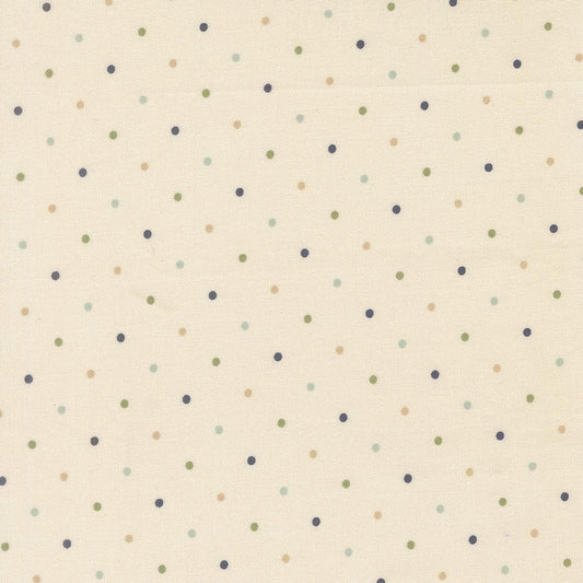 True Love Magic Dot Cream Daydream by Lella Boutique for Moda Fabrics - 5230 61