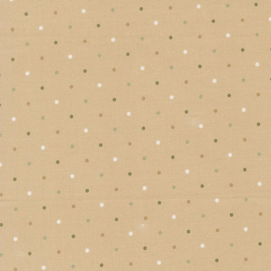 True Love Magic Dot Oatmeal by Lella Boutique for Moda Fabrics - 5230 62
