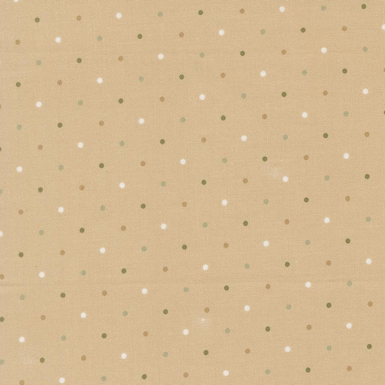 True Love Magic Dot Oatmeal by Lella Boutique for Moda Fabrics - 5230 62