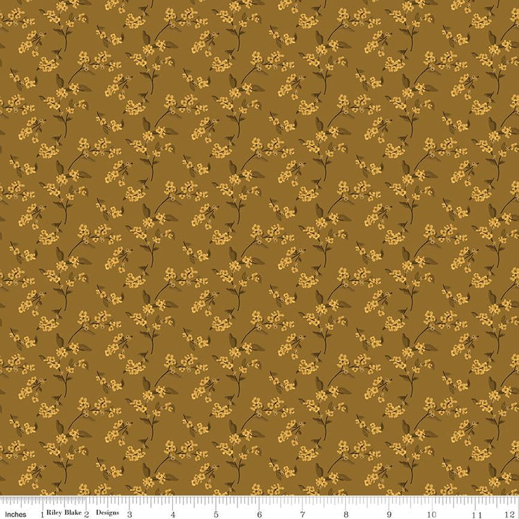 Bountiful Bittersweet Suede by Sandy Gervais for Riley Blake Designs - C17865-SUEDE