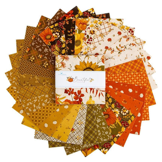 Bountiful 5 Inch Stacker by Sandy Gervais for Riley Blake Fabrics - 5-17860-42