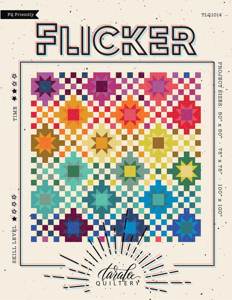 Taralee Quiltery Flicker Quilt Pattern - P287-FLICKER