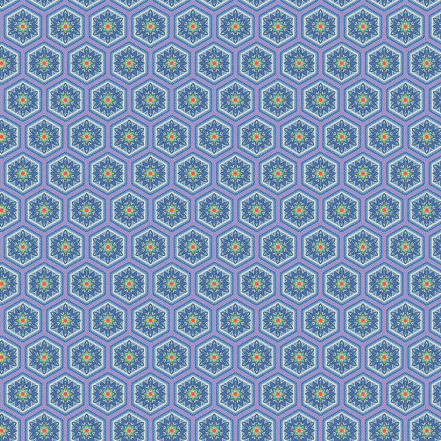 Kipling Gardens Everly Blueberry by Lily Ashbury for Riley Blake Designs - C17884-BLUEBERRY