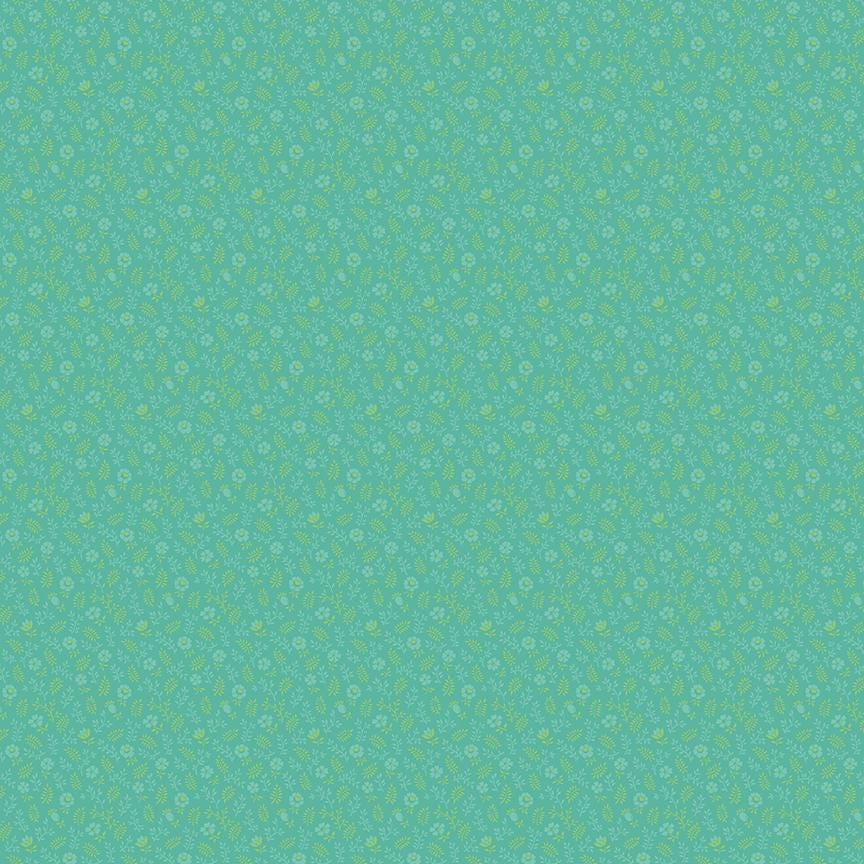 Kipling Gardens Ellington Teal by Lily Ashbury for Riley Blake Designs - C17886-TEAL