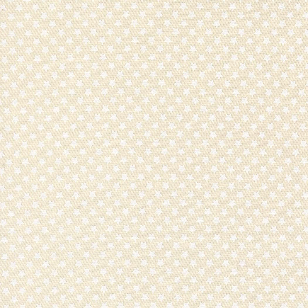 Chilly Star Bright Blenders Star Vanilla White by Sweetwater for Moda Fabrics - 55714 21