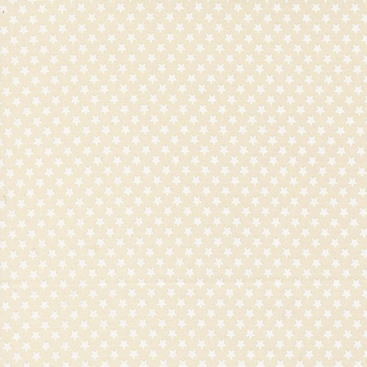 Chilly Star Bright Blenders Star Vanilla White by Sweetwater for Moda Fabrics - 55714 21