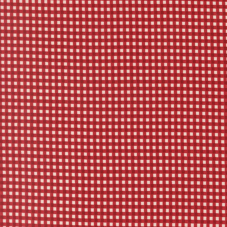 Chilly Gingham Checks and Plaids Red by Sweetwater for Moda Fabrics - 55716 12