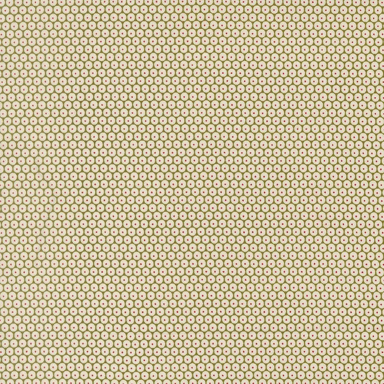 Chilly Snowball Dots Pine by Sweetwater for Moda Fabrics - 55718 13