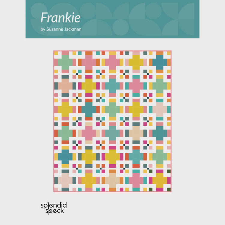Frankie Quilt Kit with Fieldrush fabric by Moda Fabrics - quilt kit with pattern