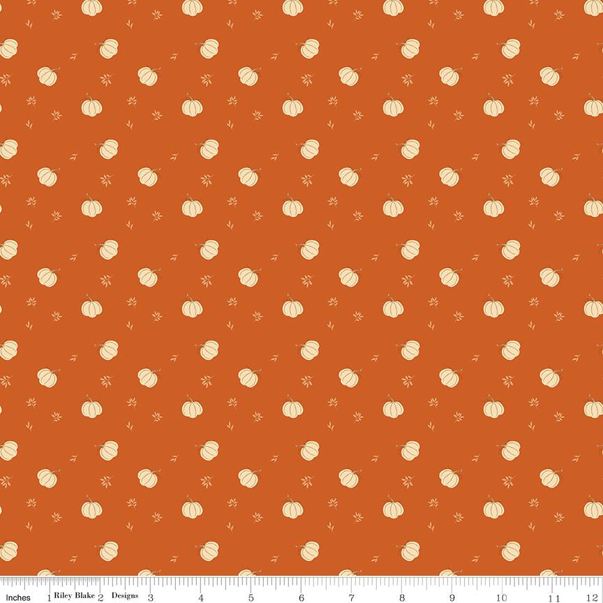 Bountiful Pumpkins Autumn by Sandy Gervais for Riley Blake Designs - C17864-AUTUMN
