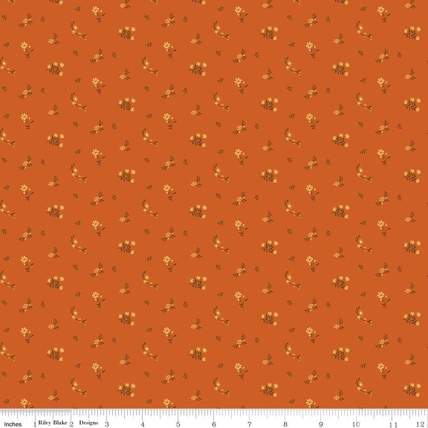 Bountiful Flower Toss Autumn by Sandy Gervais for Riley Blake Designs - C17866-AUTUMN