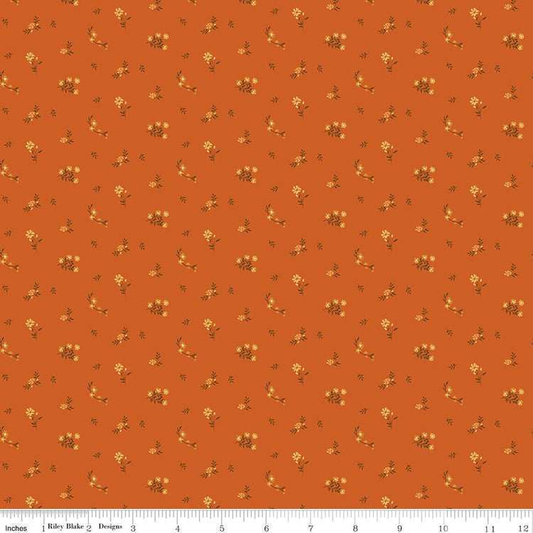 Bountiful Flower Toss Autumn by Sandy Gervais for Riley Blake Designs - C17866-AUTUMN