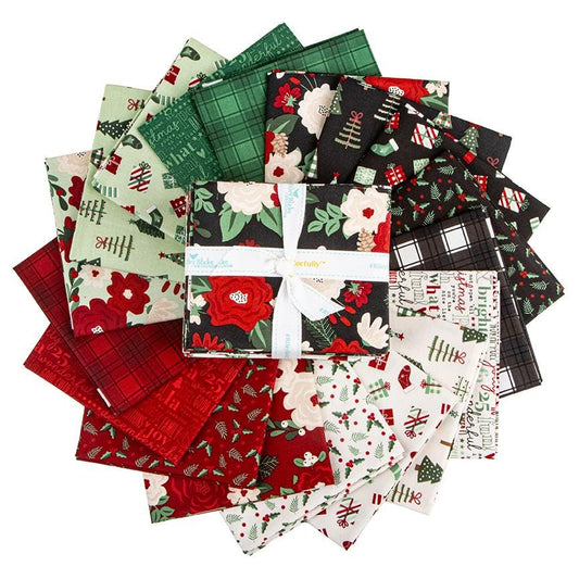 Evergreen Wishes Fat Quarter Bundle by Traci Reed for Riley Blake Designs - FQ-17810-18 (18 pieces)