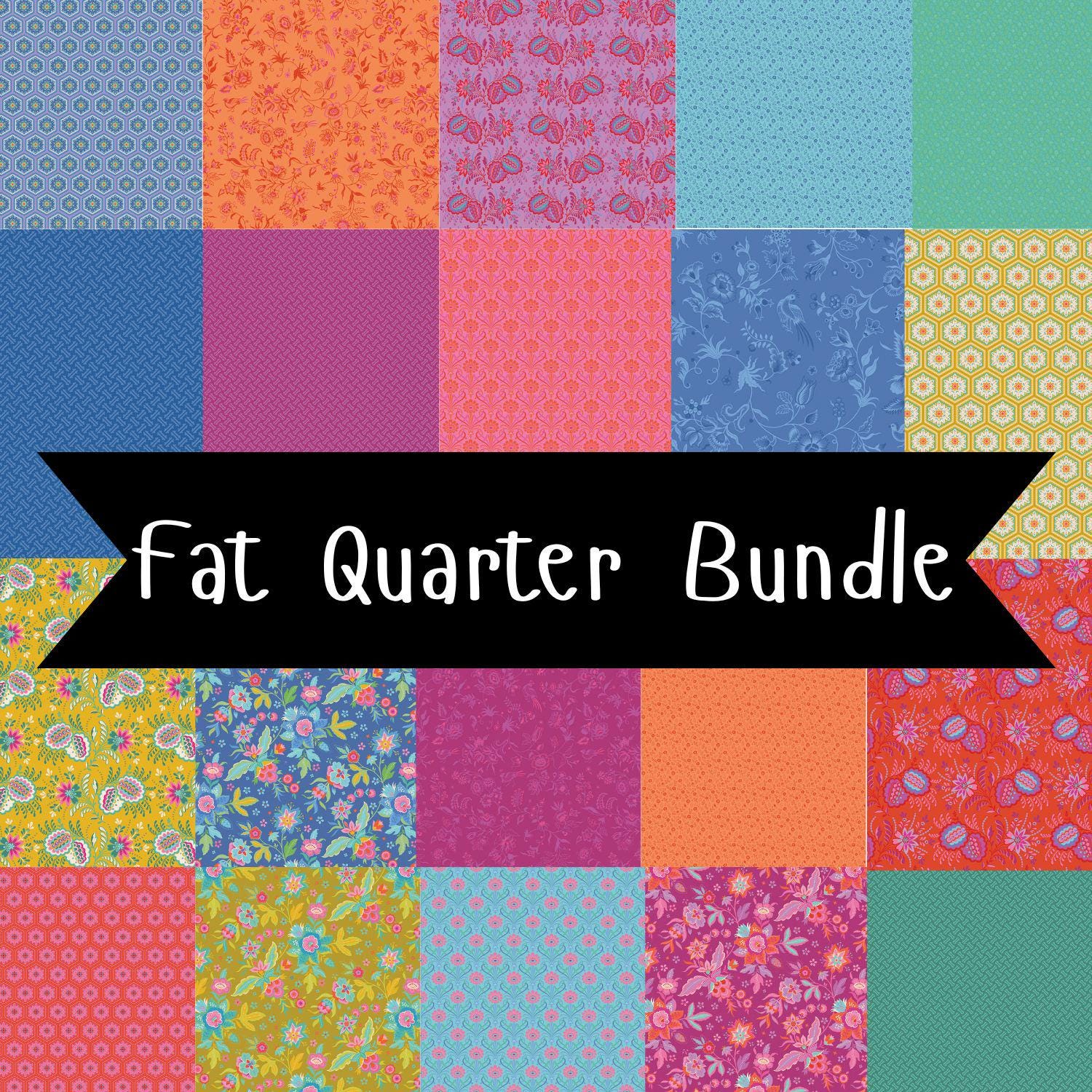 Kipling Gardens Fat Quarter Bundle by TLily Ashbury for Riley Blake Designs - FQ-17880-20 (20 pieces)