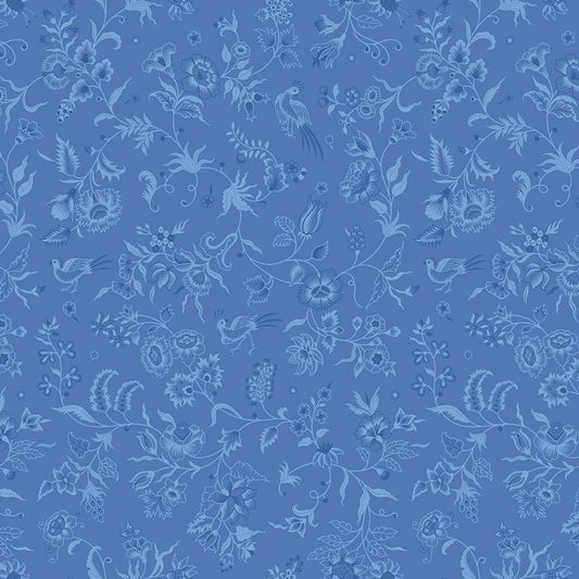 Kipling Gardens Haviland Blueberry by Lily Ashbury for Riley Blake Designs - C17882-BLUEBERRY