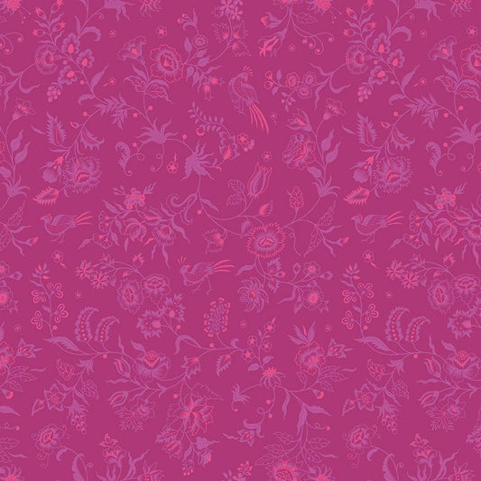 Kipling Gardens Haviland Fuchsia by Lily Ashbury for Riley Blake Designs - C17882-FUCHSIA