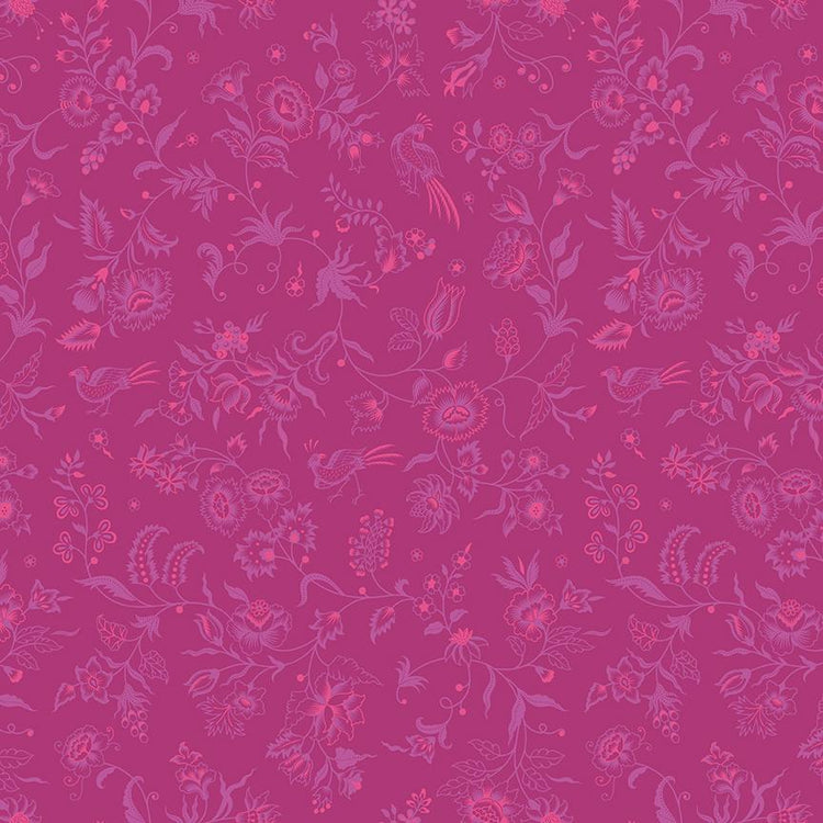 Kipling Gardens Haviland Fuchsia by Lily Ashbury for Riley Blake Designs - C17882-FUCHSIA