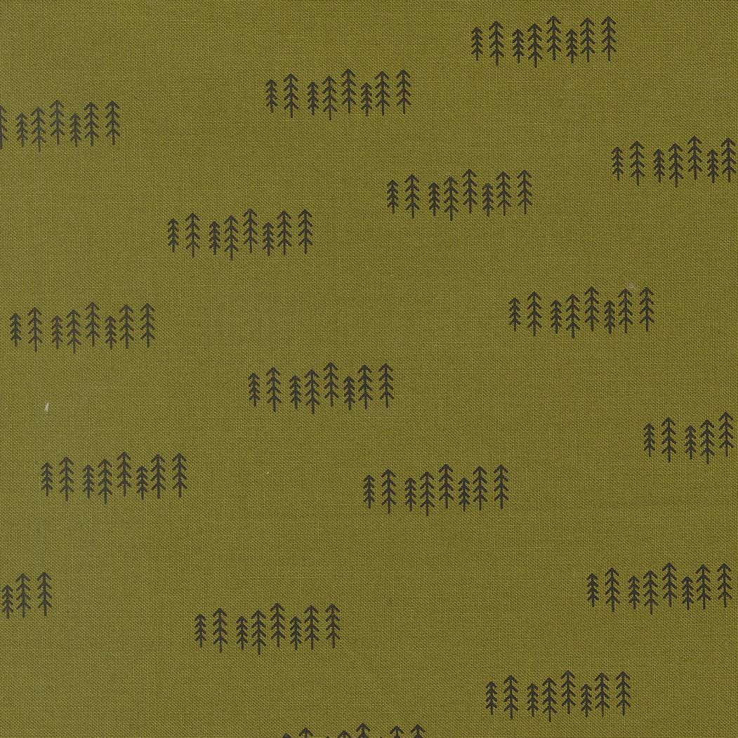 Chilly Christmas The Forest Blenders Tree Pine by Sweetwater for Moda Fabrics - 55713 23