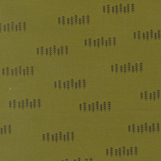 Chilly Christmas The Forest Blenders Tree Pine by Sweetwater for Moda Fabrics - 55713 23