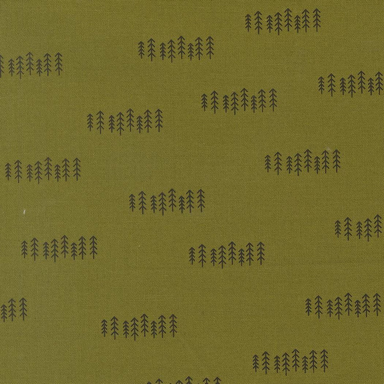 Chilly Christmas The Forest Blenders Tree Pine by Sweetwater for Moda Fabrics - 55713 23
