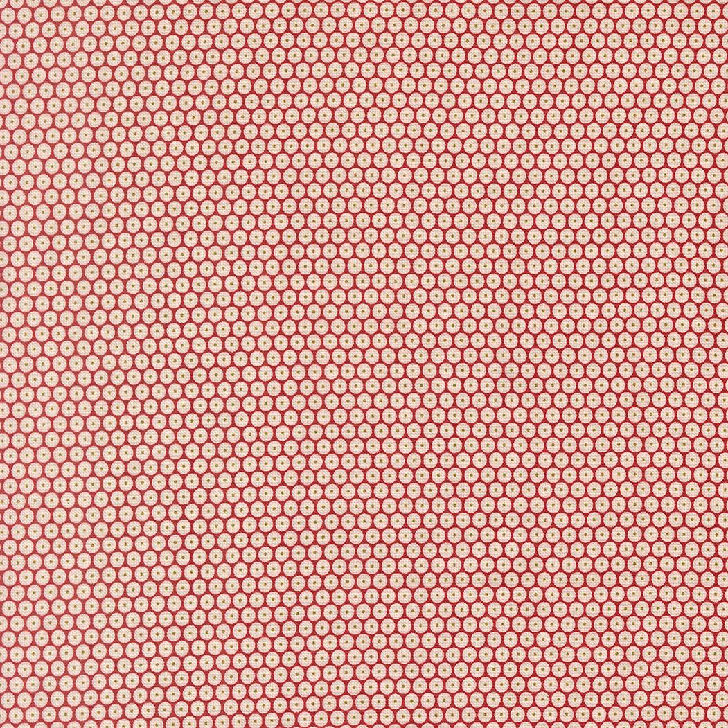 Chilly Snowball Dots Red by Sweetwater for Moda Fabrics - 55718 12
