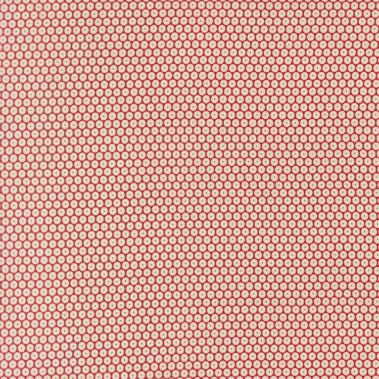 Chilly Snowball Dots Red by Sweetwater for Moda Fabrics - 55718 12