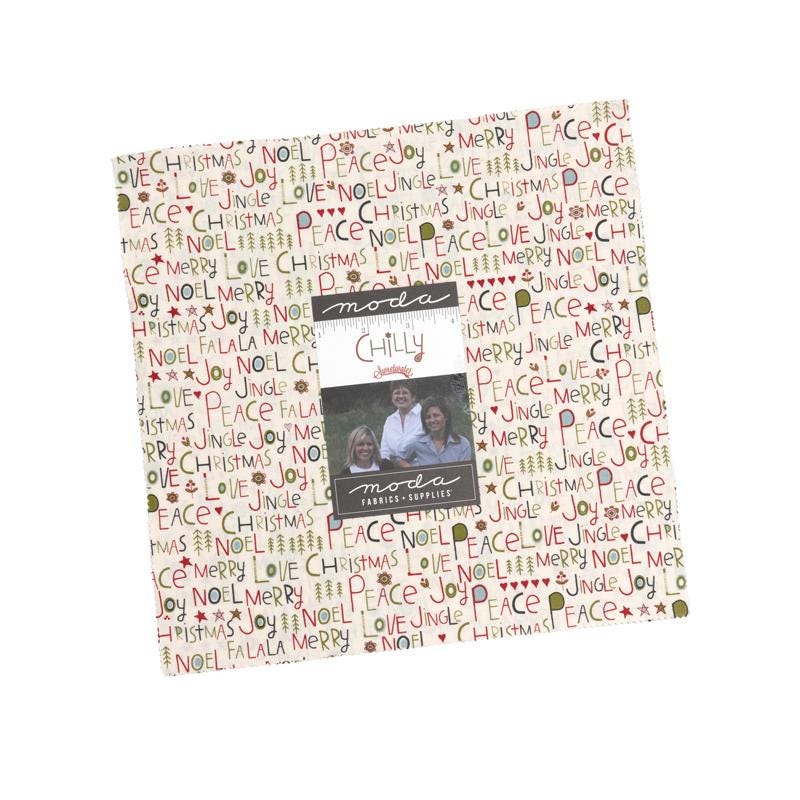 Chilly Layer Cake by Lella Boutique for Moda Fabrics - 55710LC - 42 pieces