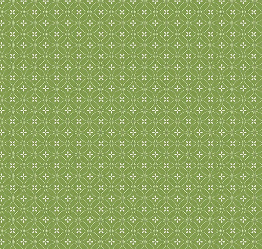 Summer's in Town Circle Dots Green by Sandy Gervais for Riley Blake Designs - C17534-GREEN