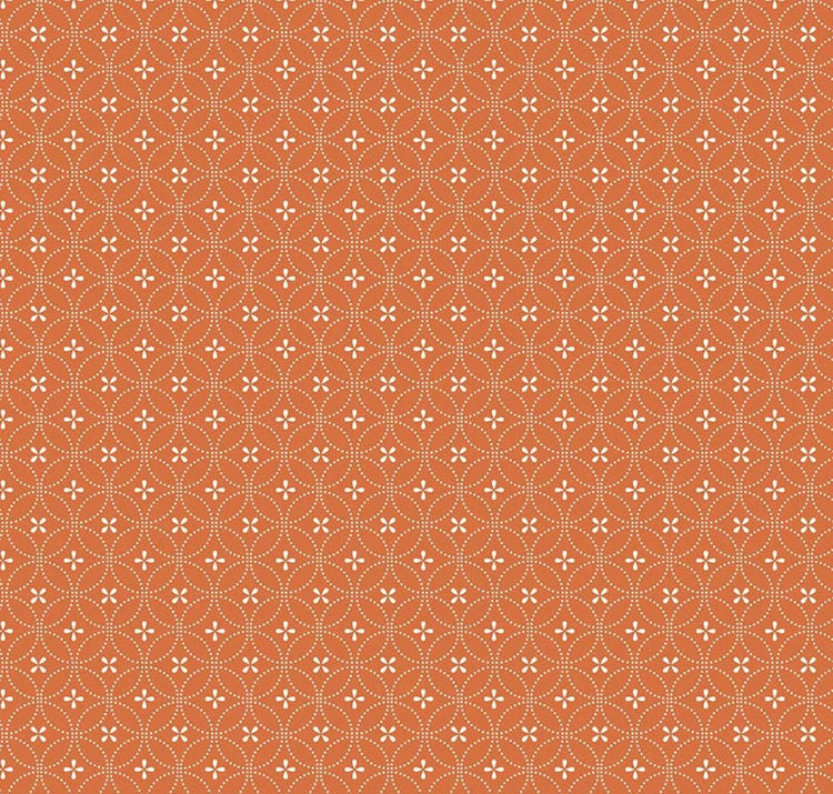 Summer's in Town Circle Dots Orange by Sandy Gervais for Riley Blake Designs - C17534-ORANGE