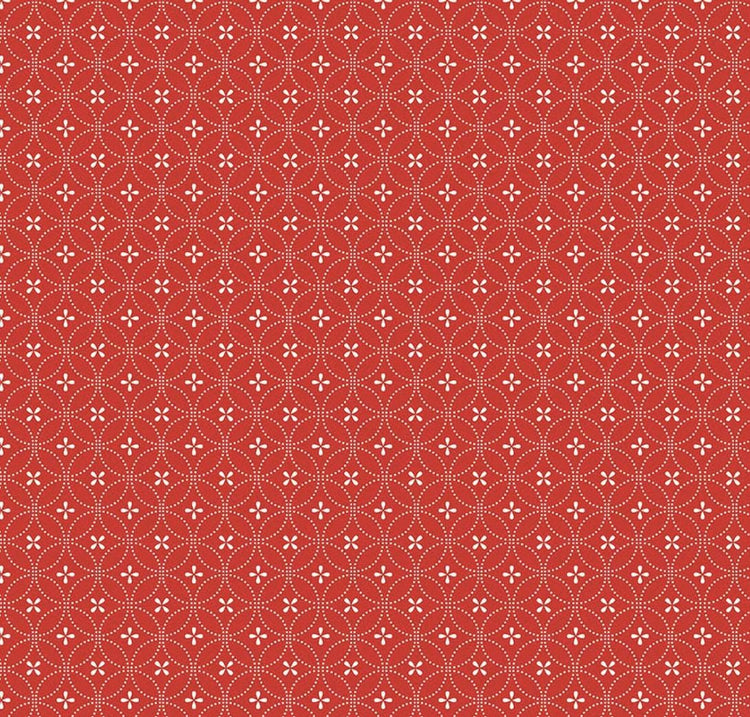 Summer's in Town Circle Dots Red by Sandy Gervais for Riley Blake Designs - C17534-RED