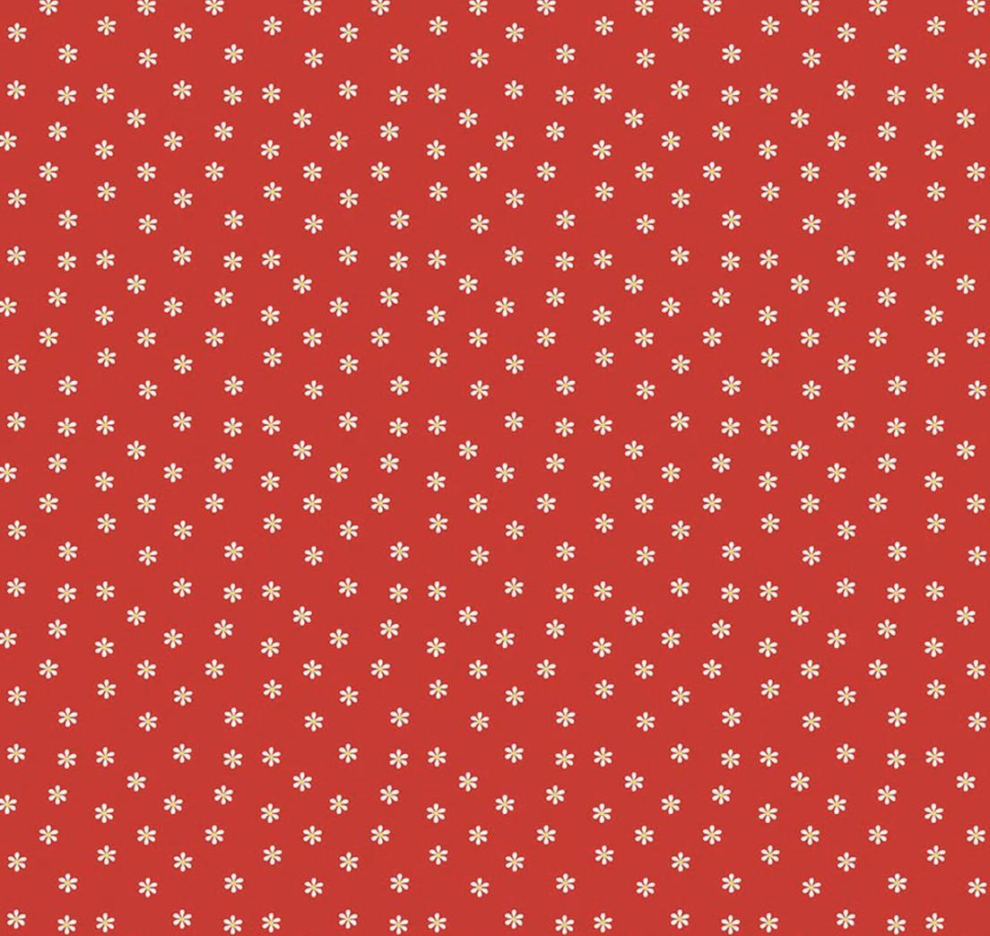 Summer's in Town Daisies Red by Sandy Gervais for Riley Blake Designs - C17533-RED