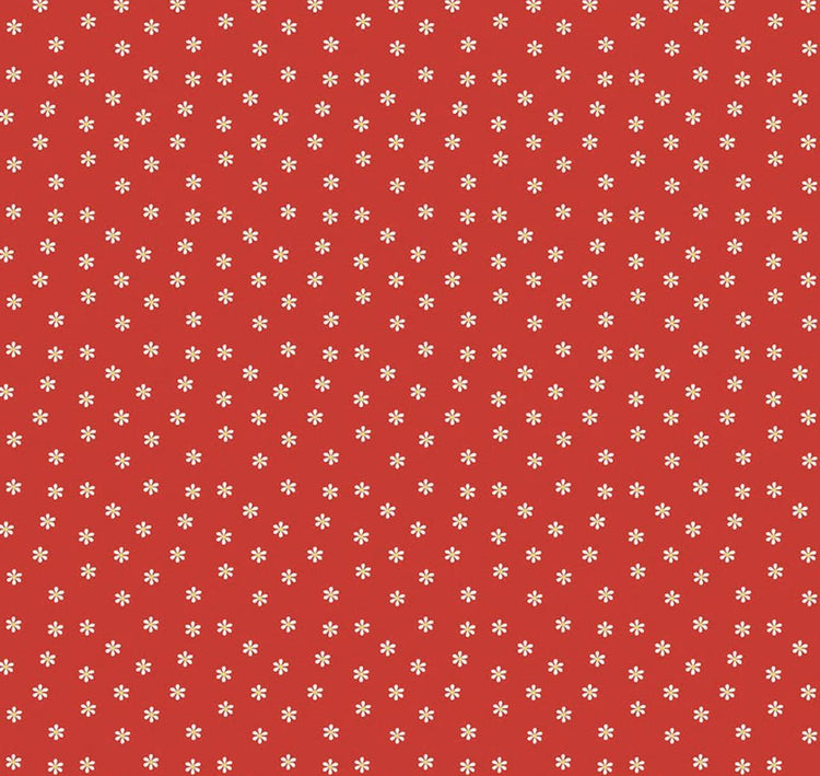 Summer's in Town Daisies Red by Sandy Gervais for Riley Blake Designs - C17533-RED